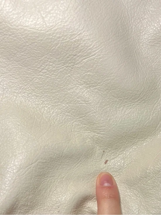 Coach Cream Leather Shoulder Bag Pink Satin Lining - Picture 3 of 8